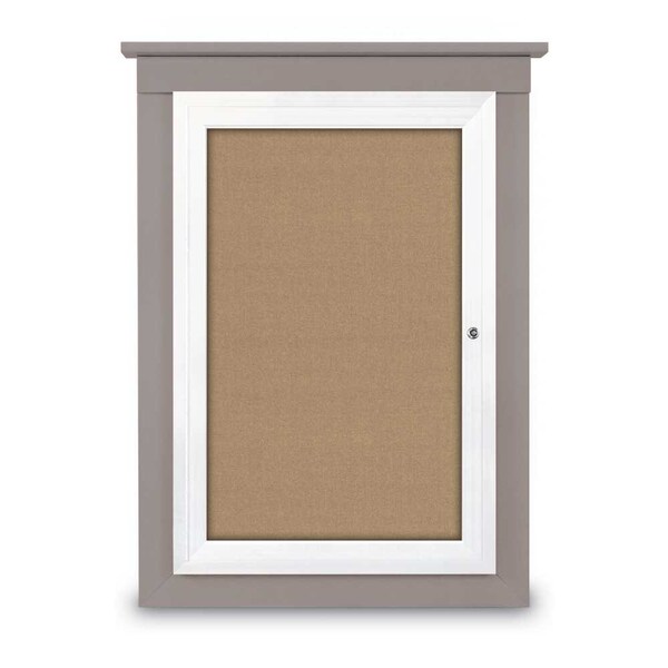 United Visual Products Letterboard, 36x36, Black/Blue UV9020ACS3636-BLACK-BLUE - main